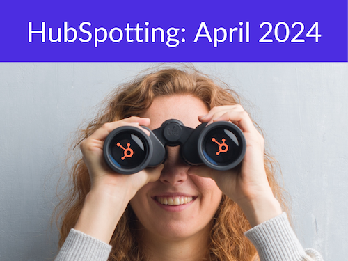F - HubSpotting April